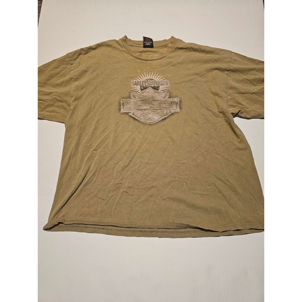 Vintage 2005 Harley Davidson T Shirt Mens 2XL IndyWest Plainfield Indiana Y2K